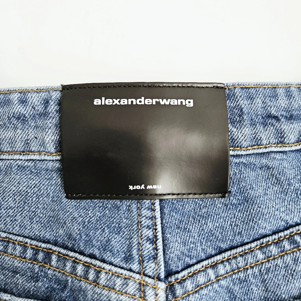 Alexander Wang Bite Denim Shorts 28